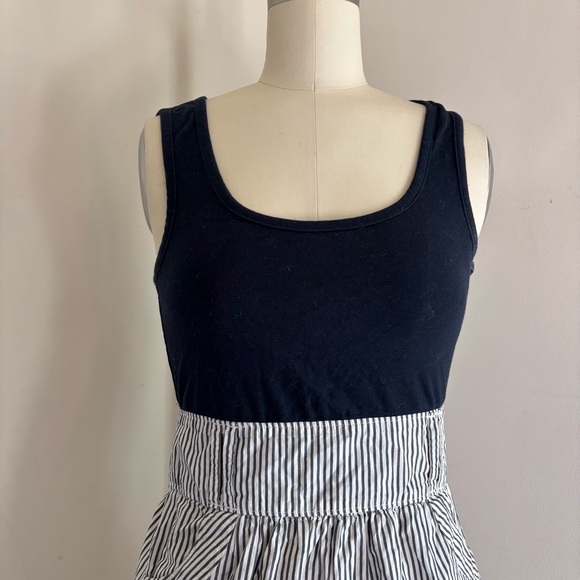 Tommy Hilfiger Black and White Striped Mini Dress - Picture 2 of 6